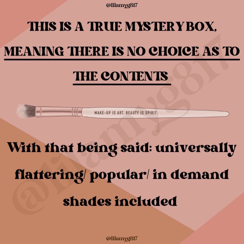 HIGH-END MAKEUP MYSTERY BOX NWT - Picture 3 of 14